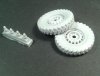 Panzer Art RE35-554 Road wheels for GAZ-67&BA-64 (Moskovskij Szynnyj Zavod” 1/35